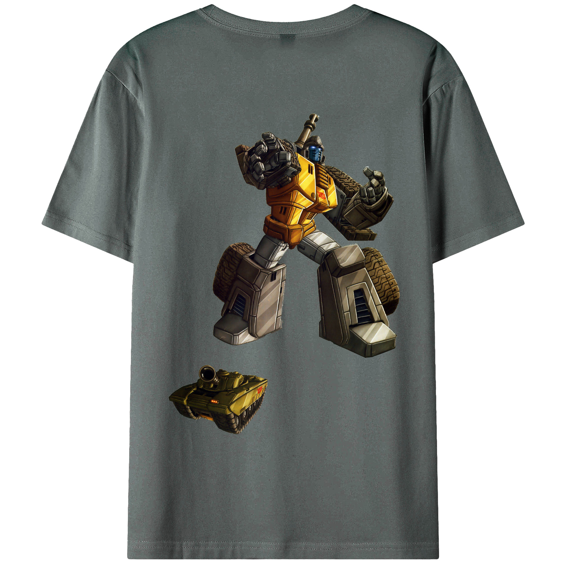 （画像用）  綿100％ メンズ半袖Tシャツ（バックプリント） 通気性